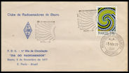 BRASIL- 5 Noviembre 1977 - Dia del Radioaficionado (Clube de Radioamadores de Bauru)